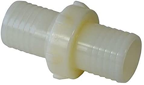 Raccordo nylon dritto tre pezzi diametro 35