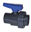 SARACINESCA VALVOLA IN ACCIAIO E PVC DIAMETRO 1" 1/4