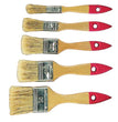 PENNELLESSE SET 5 PEZZI MANICO LEGNO BLINKY