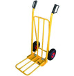 CARRELLO PORTACASSE PORTAPACCHI MOD.PALA RIBALTABILE PNEUMATIC VIGOR