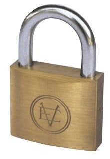 LUCCHETTO EV OTTONE ART. 900 MM.20
