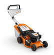 RASAERBA TRAZIONATO A SCOPPIO RM 248 T CON 4 SISTEMI TAGLIO STIHL