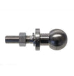 PERNO PALLA A SFERA PER GANCIO TRAINO PER VEICOLI 19X25 MM PALLA 50
