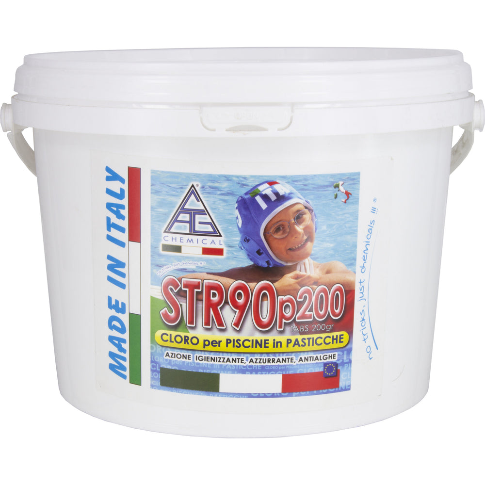 CLORO IN PASTIGLIE DA 200 GRAMMI CHEMICAL DA 5 KG