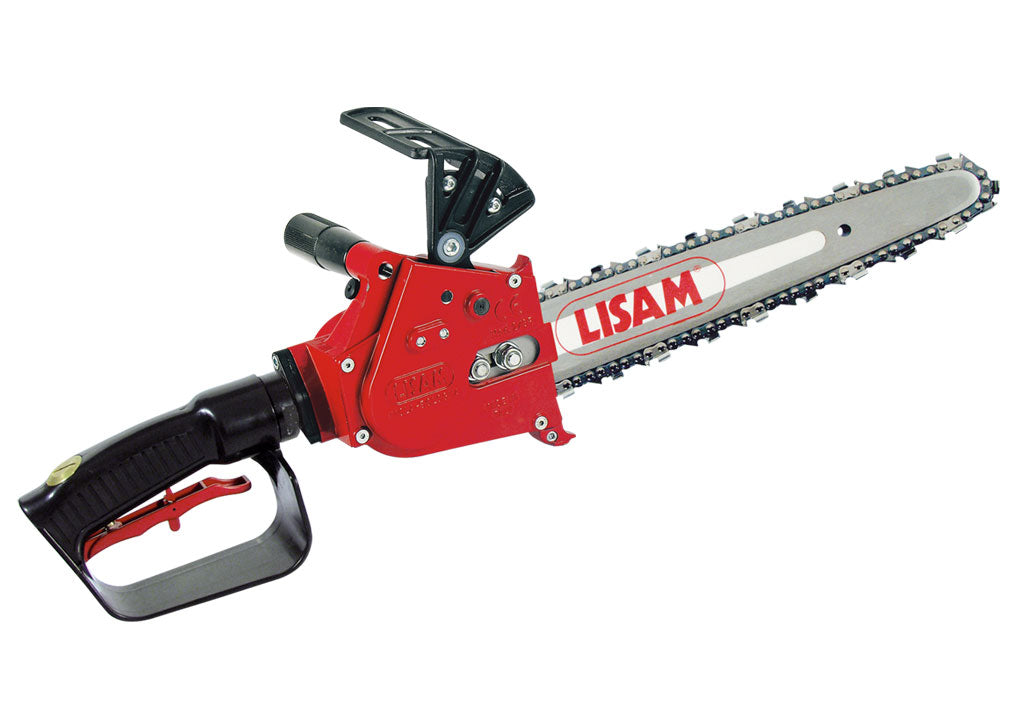 SEGHETTO PNEUMATICO 10 " A PUNTA 2 SP LISAM BARRA CM . 25