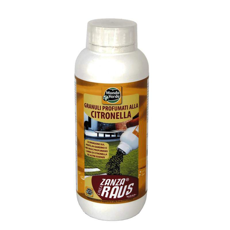 Granuli con citronella