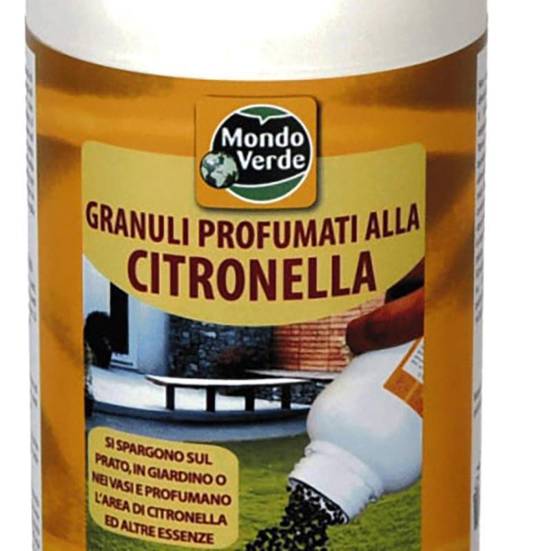 Granuli con citronella