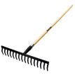 RASTRELLO FERRO 18 DENTI MANICO LEGNO CM.150 AUSTRALIAN