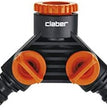 PRESA DOPPIO RUBINETTO 1/2-3/4 CLABER
