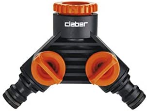 PRESA DOPPIO RUBINETTO 1/2-3/4 CLABER