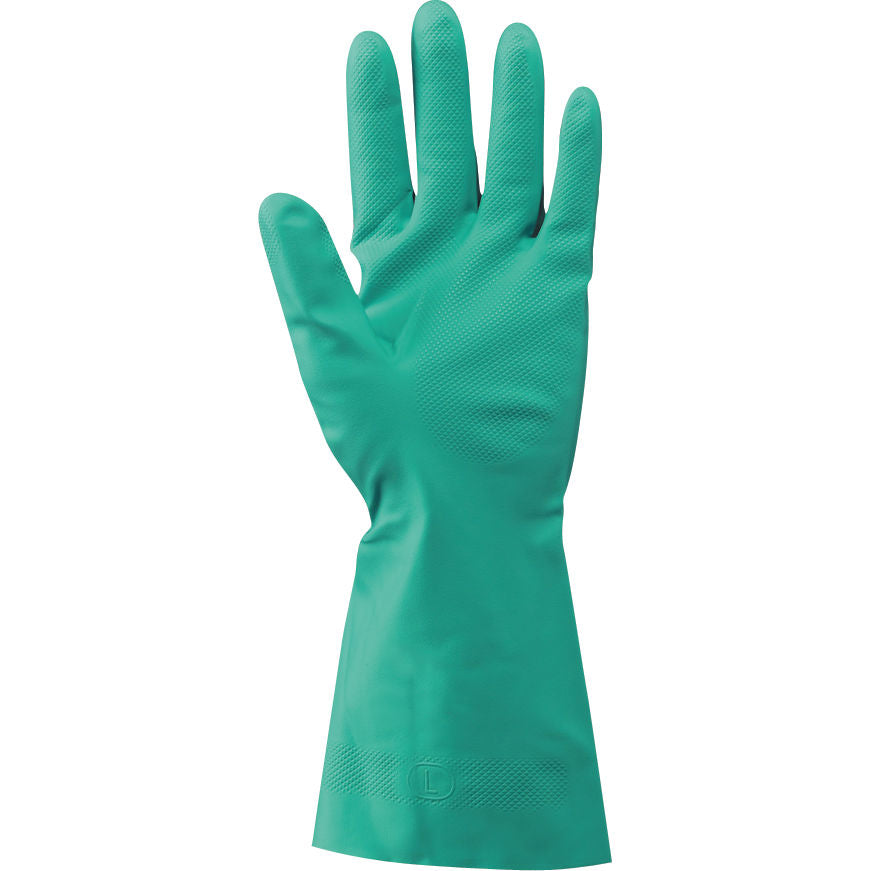 Guanti lattice verde