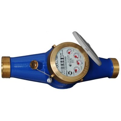 CONTATORE DA 2" M/M IN ACCIAIO CON RACCORDI