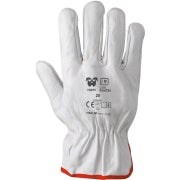 GUANTI PELLE FIORE BOVINO 211 BIANCO TG.10