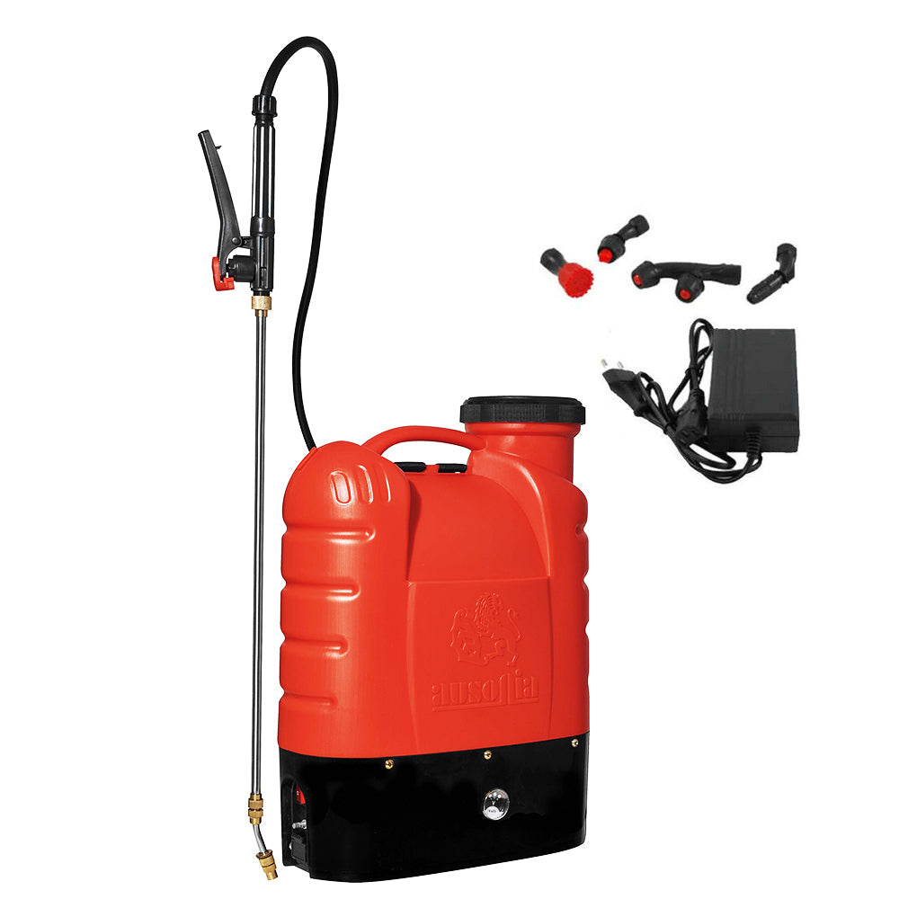 POMPA ELETTRICA AUSONIA 16 LT - A Batteria 12V, Reversibile, Per Giardinaggio E Agricoltura - Foto 5