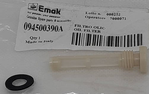 Cartuccia filtro olio completo ricambio per motoseghe Oleomac