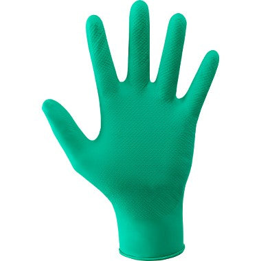 GUANTI VERDI GOMMA SUPER GRIP TAG.10