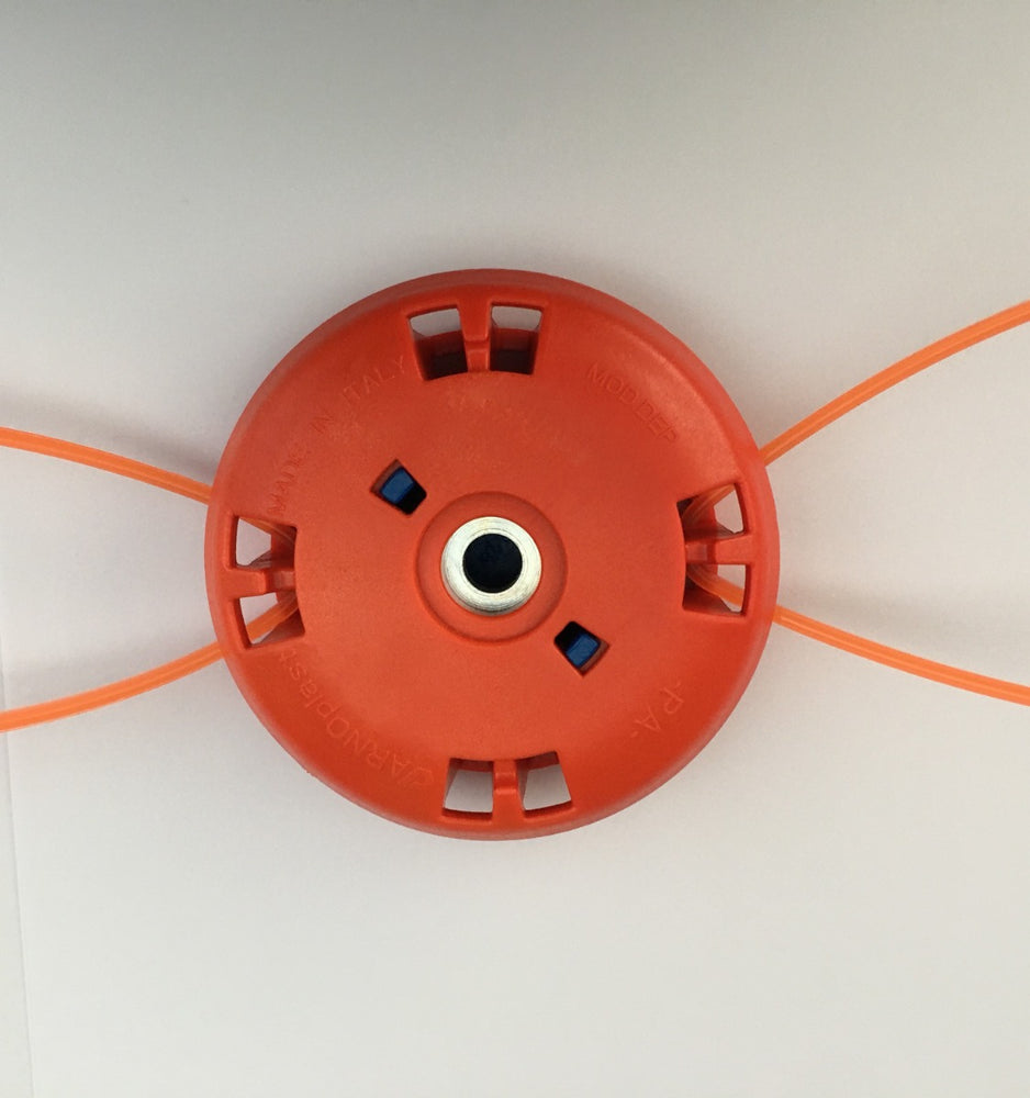 TESTINA MULTIFILO ARNO PLAST VEGA CON ATTACCO UNIVERSALE BLU/ARANCIO
