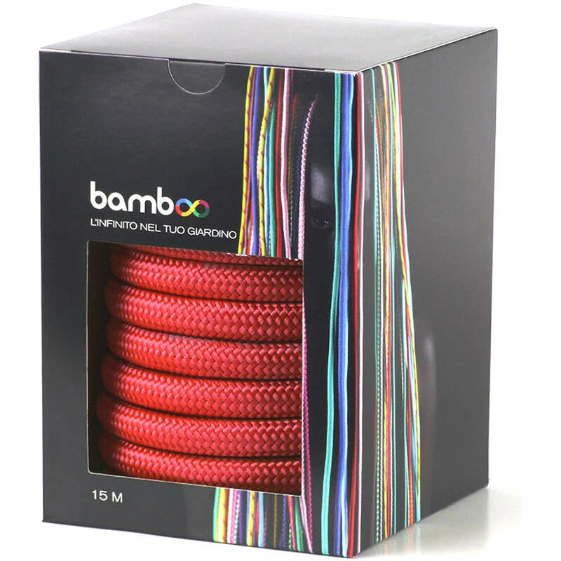 TUBO ESTENSIBILE BAMBU' ROSSO DA MT.5 A METRI 15 RR ITALIA