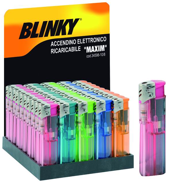 ACCENDINI BLINKY MAXIM TRASPARENTE