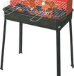 BARBECUE A CARBONELLA LEGNA RETTANGOLARE FLAVIA 60X35X80 H CM