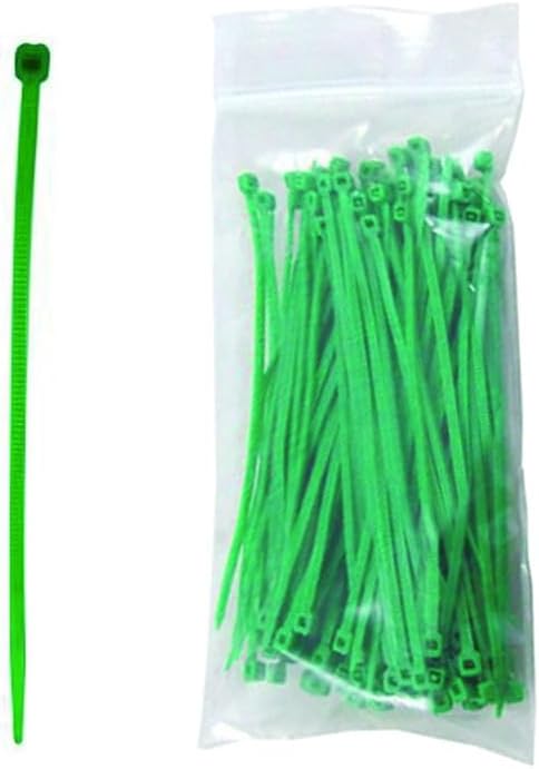 FASCETTA CABLAGGIO NYLON VERDE 3.6X200 MM T-REX
