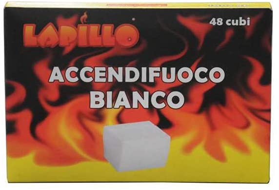 Accendifuoco 48 cubi bianco
