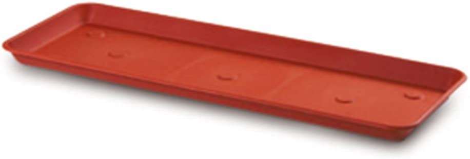 SOTTOVASO CASSETTA RETTANGOLARE OMNIA CM.37 TERRACOTTA PLASTECNIC