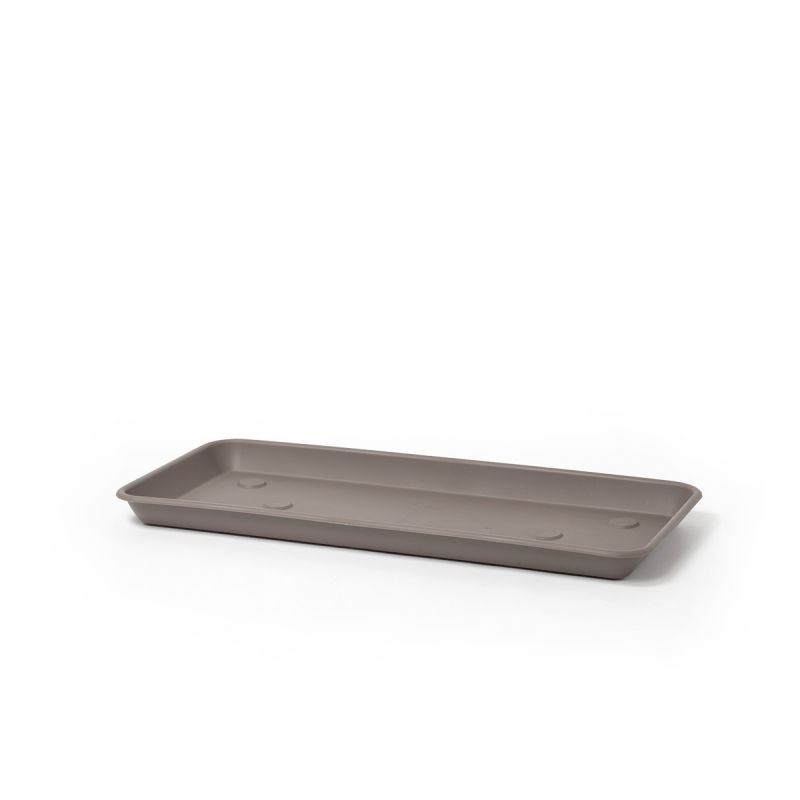 SOTTOVASO CASSETTA RETTANGOLARE OMNIA CM.37 BEIGE SCURO PLASETCNIC