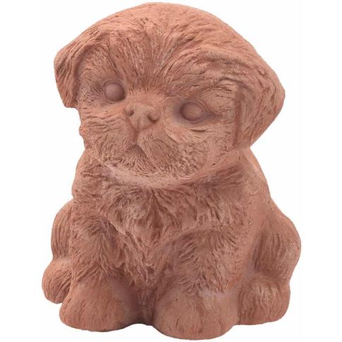 CUCCIOLO BARBONCINO GALESTRO IN TERRACOTTA 15 CM ANTICO MESTIERE