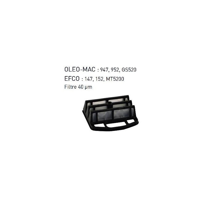 Filtro ricambio per motosega Oleomac 947/952/GS520