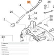Tubo ricambio per motosega 925 Oleomac