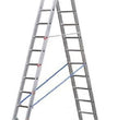 SCALA TRASFORMABILE DOPPIA IN ALLUMINIO AL 350 2 PEZZI GIERRE