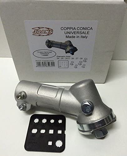 COPPIA CONICA UNIVERSALE PER DECESPUGLIATORE D 24/25/25.4/26/27/28