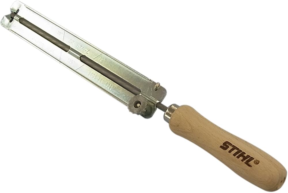 PORTALIME PORTALIMA CON LIMA TONDA  1/4"-3/8" P DIAMETRO 4 MM STIHL
