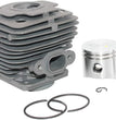 Kit cilindro e pistone per decespugliatore oleomac bc350/380 oleomac