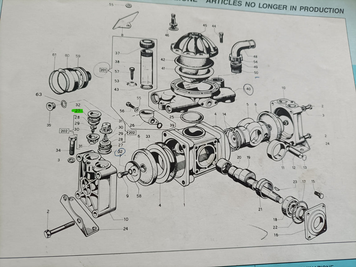 GUARNIZIONE VALVOLA IMOVILLI A-M MV30