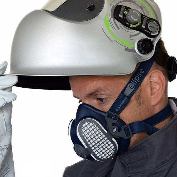 MASCHERA GVS CON 2 FILTRI BIANCHI P3RD