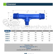 RACCORDO VENTURI 1"1/2 MASCHIO CON VALVOLA ASPIRAZIONE