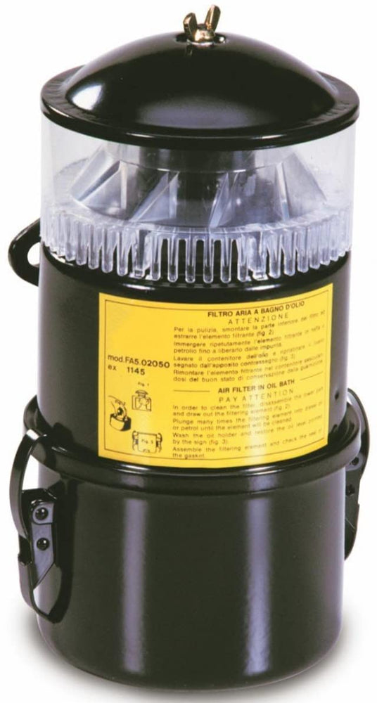 FILTRO ARIA A BAGNO D'OLIO COMPLETO PER MOTORE RUGGERINI RF 80