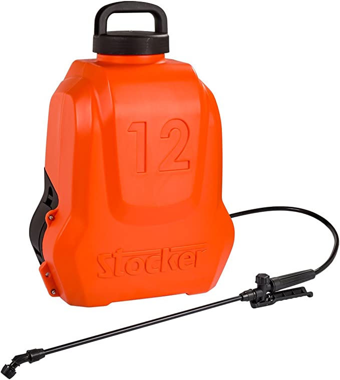POMPA A ZAINO ELETTRICA 12 L LI-ION CON 2 BATTERIE STOCKER