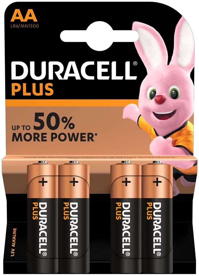PILE DURACELL PLUS POWER TIPO AA PZ.4