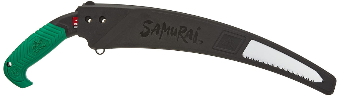 SEGACCIO DA POTA MANUALE LAMA CURVA C/FODERO 330 MM SAMURAI