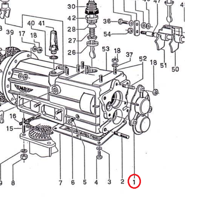 Protezione presa di forza per motozappa RL308 special -328 Benassi