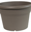 VASO UNICA CILINDRO CM.60X43H BEIGE SCURO 76LT PLASTICA PLASTECNIC