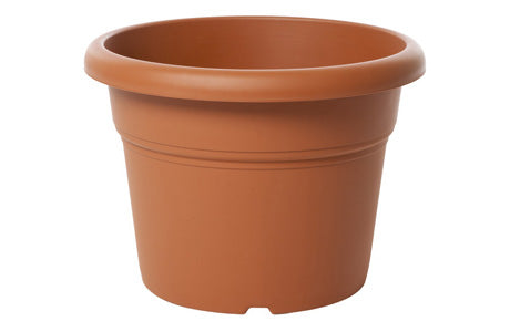 VASO UNICA CILINDRO CM.30X23H COLORE TERRACOTTA LIGHT 9.8 PLASTECNIC