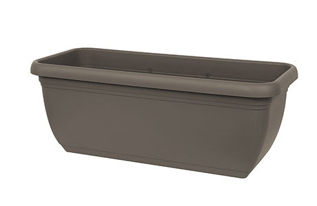 CASSETTA UNICA MAXI RETT.CM 80 BEIGE SCURO PLASTICA PLASTECNIC