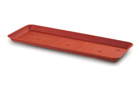 SOTTOVASO CASSETTA RETTANGOLARE OMNIA CM.51 TERRACOTTA PLASTECNIC