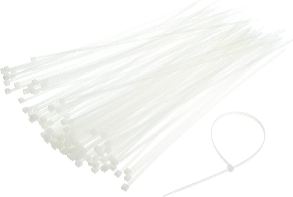 FASCETTE CABLAGGIO NAT.IN NYLON 4.8X200 CONFEZIONE DA 100PZ.