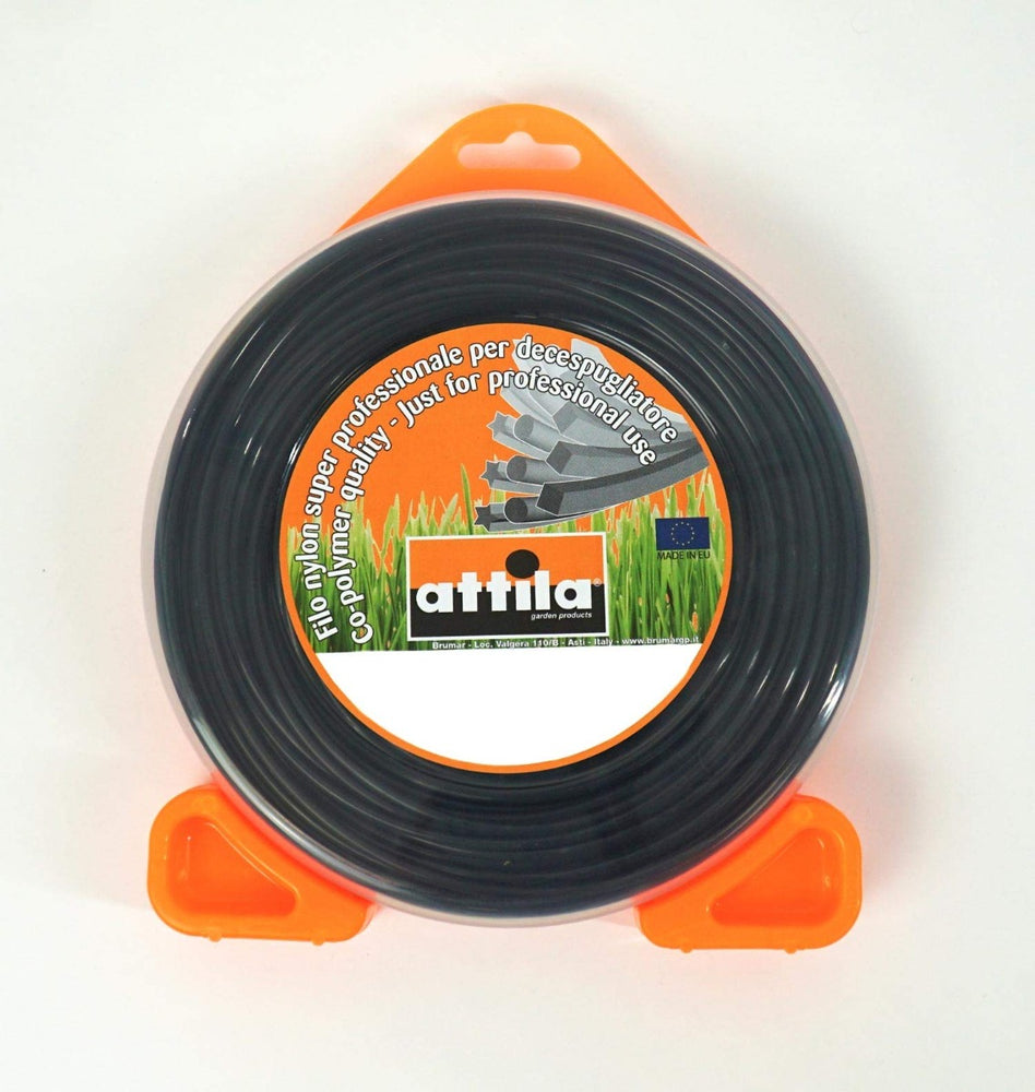 Filo Attila nero diametro 3 tondo 60mt. BRUMAR