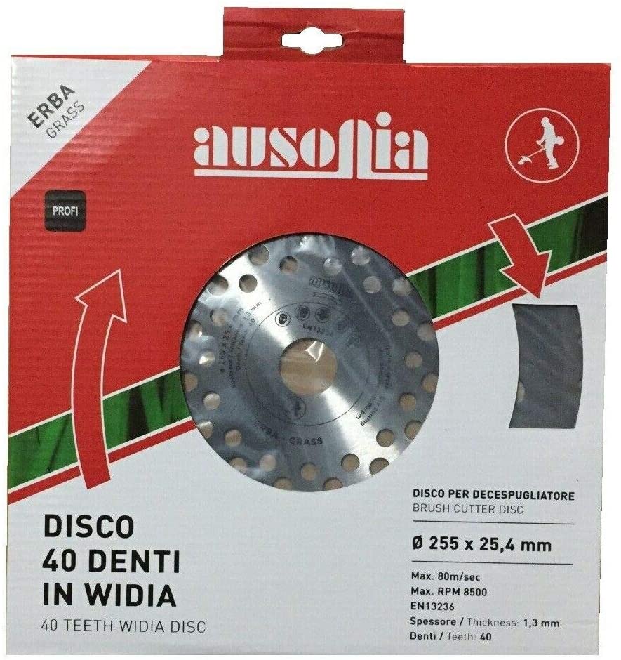 Disco 40 denti Ausonia in widia